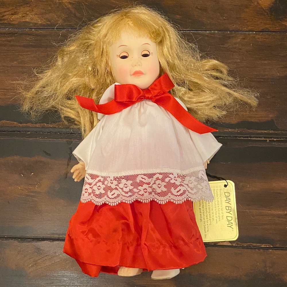 Effanbee's 1980’s Day by Day Sabbath Day 11 inch Doll